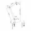 Maclean MC-898 Supporto per microfono a braccio, max 1 kg