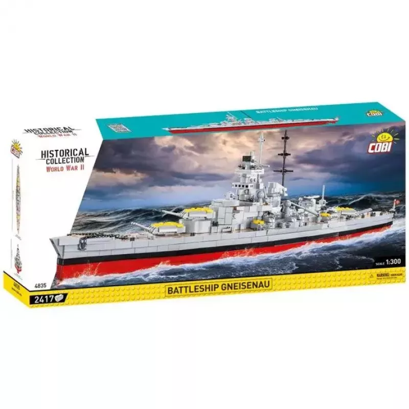 Kit COBI Corazzata Gneisenau 2417 pezzi