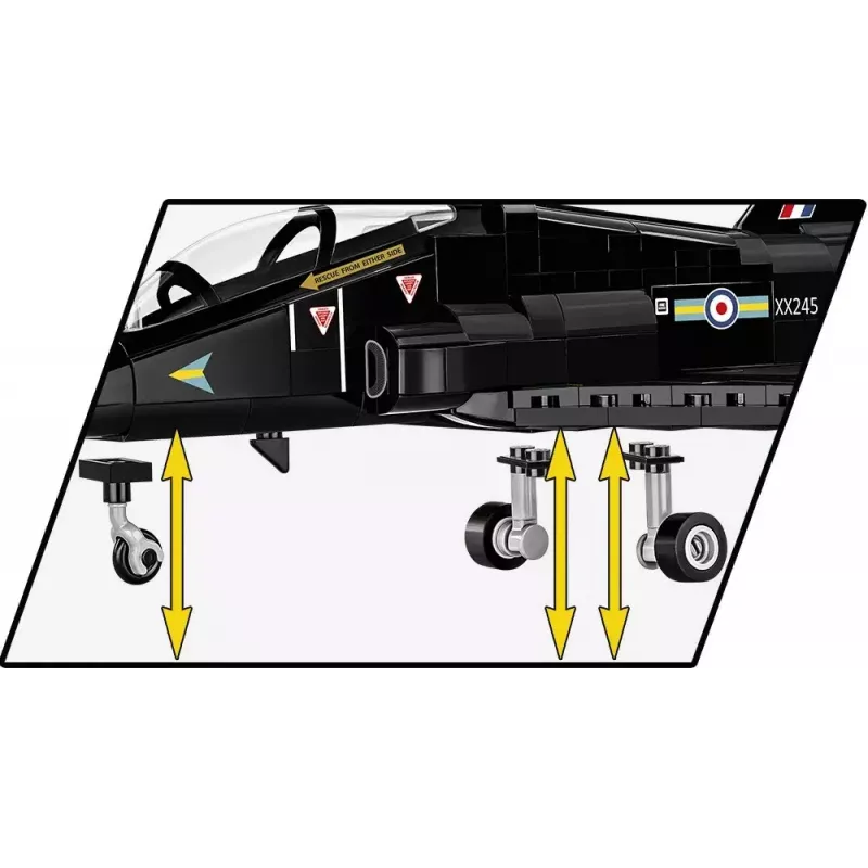 Giocattolo da costruzione Cobi BAe Hawk T1 kit modello 5845 pezzi di Cobi