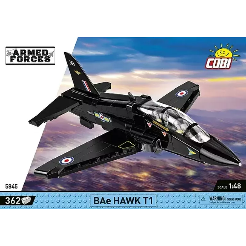 Giocattolo da costruzione Cobi BAe Hawk T1 kit modello 5845 pezzi di Cobi