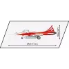 Giocattolo da costruzione Cobi Northrop F-5E Tiger II modello 5857 set di mattoncini
