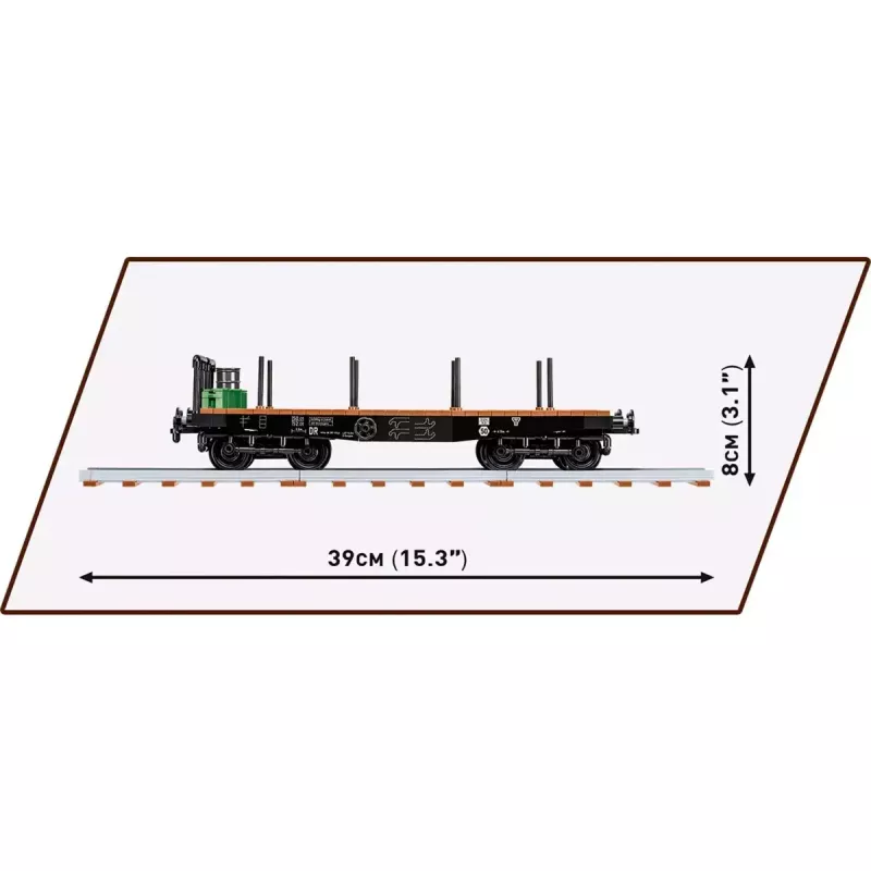 Giocattolo da costruzione Cobi modello autocarro pesante COBI-6284, scala 1:35
