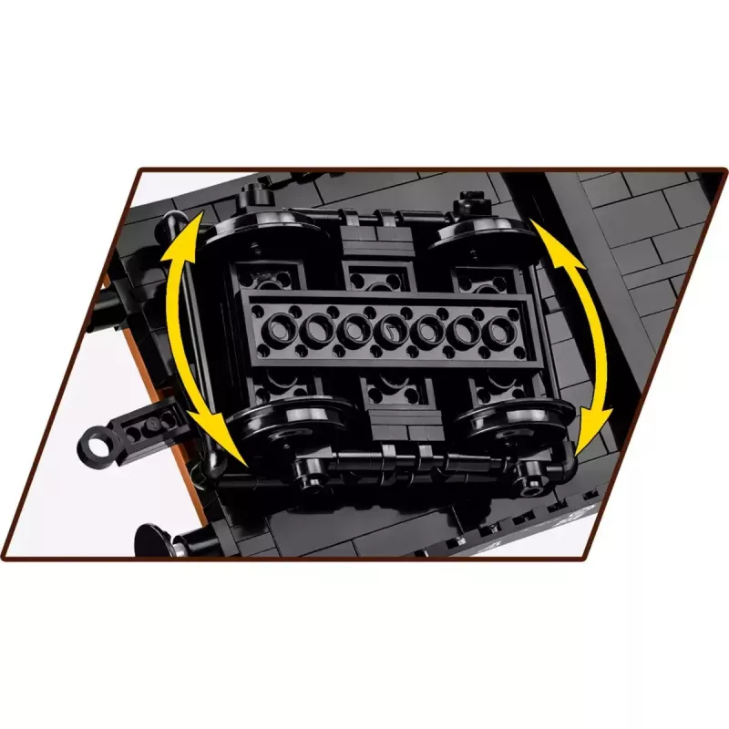 Giocattolo da costruzione Cobi modello autocarro pesante COBI-6284, scala 1:35