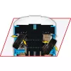 Giocattolo da costruzione Cobi Volkswagen T2b Bus, azzurro/bianco, scala 1:12
