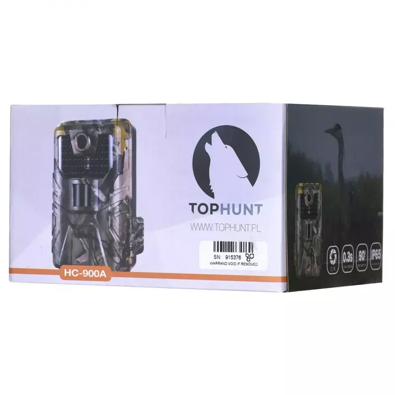 Tophunt HC900A Fototrappola, 2.7K