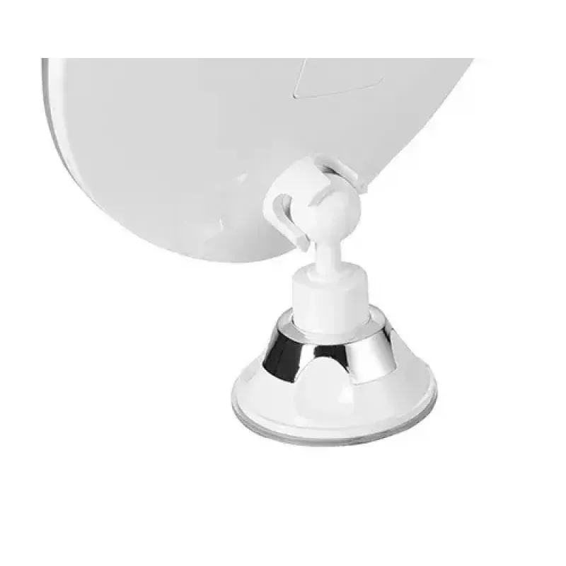 Specchio per trucco da appoggio rotondo bianco Adler AD 2168