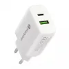 Caricabatterie USB-C everActive SC-370Q 25W QC3.0 ricarica rapida USB