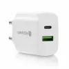 Caricabatterie USB-C everActive SC-370Q 25W QC3.0 ricarica rapida USB