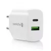 Caricabatterie USB-C everActive SC-370Q 25W QC3.0 ricarica rapida USB