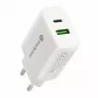 Caricabatterie USB-C everActive SC-370Q 25W QC3.0 ricarica rapida USB