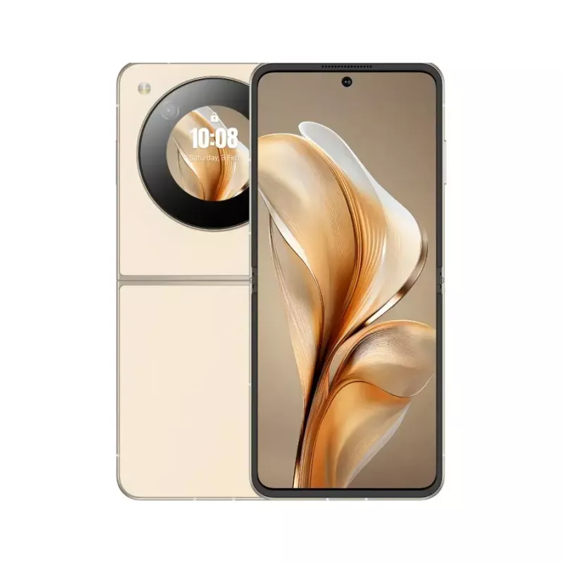 Smartphone NUBIA Flip bundle con custodia, cuffie e raffreddatore (nero)