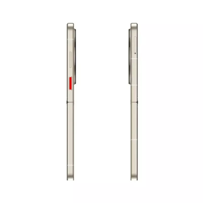 Smartphone NUBIA Flip bundle con custodia, cuffie e raffreddatore (nero)