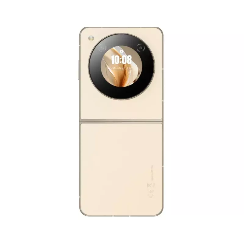 Smartphone NUBIA Flip bundle con custodia, cuffie e raffreddatore (nero)