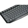 Tastiera USB con filo IBOX Eris IKC2010G — full-size 105 tasti, USB, grigio/nero, resistente all'acqua, cavo 1,8 m