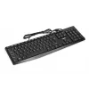 Tastiera USB con filo IBOX Eris IKC2010B – full-size 105 tasti, USB, resistente all'acqua, nero