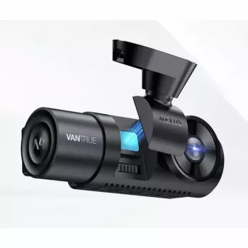 Dashcam VANTRUE N4 PRO dashcam a 3 canali, telecamera principale 3840×2160, 165° anteriore, 160° abitacolo, GPS, Wi‑Fi, display IPS, MicroSD fino a 512GB