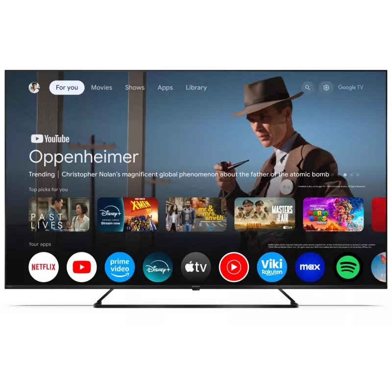 Sharp 50HP6265E TV 127 cm (50 pollici) 4K Ultra HD Smart TV Wi-Fi nero