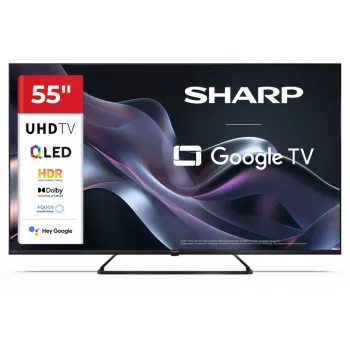 Sharp 55HP6265E TV 139,7 cm (55 pollici) 4K Ultra HD Smart TV Wi-Fi nero