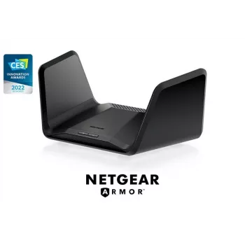 Netgear Nighthawk RAXE300 router wireless, Wi-Fi 6E, switch a 4 porte