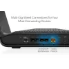 Netgear Nighthawk RAXE300 router wireless, Wi-Fi 6E, switch a 4 porte