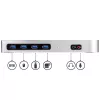 StarTech.com dock USB-C e USB-A - Dock dual-monitor 4K 60Hz DisplayPort + HDMI - Docking station ibrida USB 3.0 per laptop USB-C o USB-A - 6x USB Type-A, GbE - USB 3.1 Gen 1 - Mac/Windows