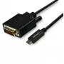 StarTech.com cavo USB-C a DVI da 10ft (3m) – 1080p (Single Link) cavo adattatore USB Type-C (DP Alt Mode HBR2) a DVI-Digital-Video – funziona con Thunderbolt 3 – da laptop a monitor/display DVI