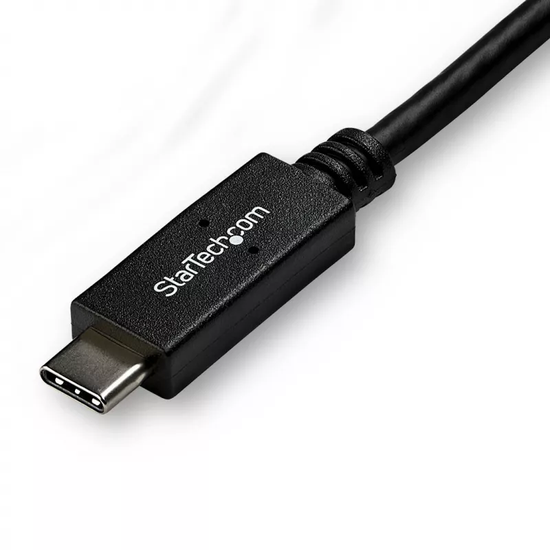 StarTech.com cavo USB-C a DVI da 10ft (3m) – 1080p (Single Link) cavo adattatore USB Type-C (DP Alt Mode HBR2) a DVI-Digital-Video – funziona con Thunderbolt 3 – da laptop a monitor/display DVI