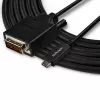 StarTech.com cavo USB-C a DVI da 10ft (3m) – 1080p (Single Link) cavo adattatore USB Type-C (DP Alt Mode HBR2) a DVI-Digital-Video – funziona con Thunderbolt 3 – da laptop a monitor/display DVI