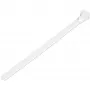StarTech.com Fascette riutilizzabili da 15 cm – 7 mm di larghezza, 35 mm di diametro di fascicolazione, 22 kg di resistenza alla trazione, fascette in nylon rimovibili, interno/esterno, 94V-2/UL listate, 100 pezzi – Bianco