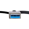 StarTech.com Adattatore USB a doppio HDMI, USB-A/C su 2 display HDMI (1x 4K30Hz, 1x 1080p), dongle USB-A a C integrato, cavo da 11 cm, adattatore display USB 3.0 a HDMI, Windows e macOS