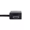 StarTech.com Adattatore USB a doppio HDMI, USB-A/C su 2 display HDMI (1x 4K30Hz, 1x 1080p), dongle USB-A a C integrato, cavo da 11 cm, adattatore display USB 3.0 a HDMI, Windows e macOS