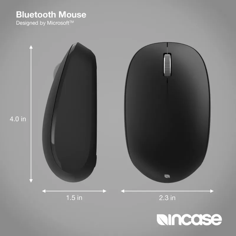 Incase Designed by Microsoft Mouse Bluetooth Travel ambidestro