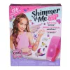 Cool Maker, Shimmer Me Body Art con rullo, pietre decorative e 3 pellicole, 135 tatuaggi temporanei metallici, giocattolo creativo per bambine dai 7 anni