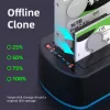 CoreParts MS-CLONER-SATA2.5-3.5 Docking station per unità di memoria Nero