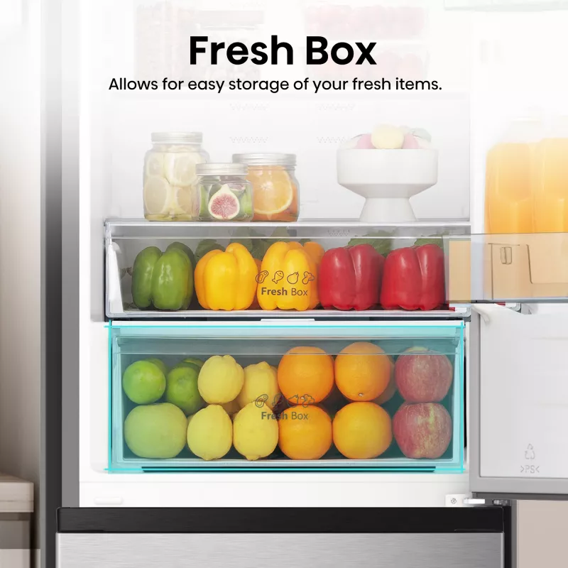 Hisense RB440N4ACA A libera installazione 336 L Acciaio inox