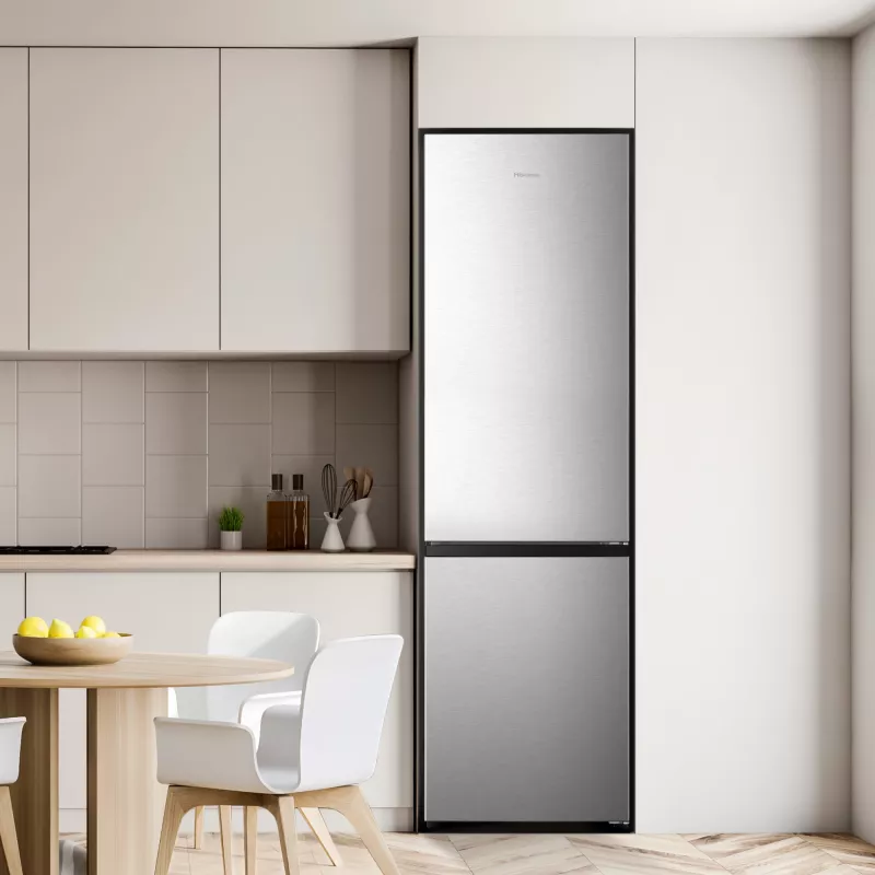 Hisense RB440N4ACA A libera installazione 336 L Acciaio inox
