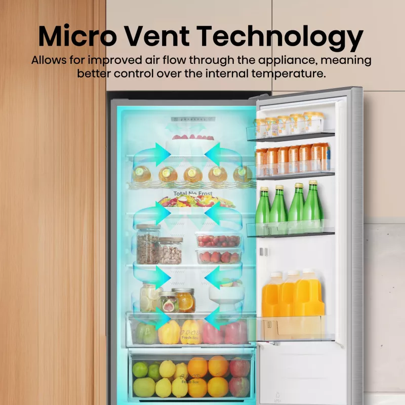 Hisense RB440N4ACA A libera installazione 336 L Acciaio inox