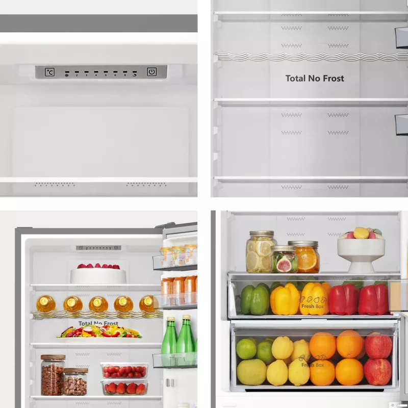 Hisense RB440N4ACA A libera installazione 336 L Acciaio inox