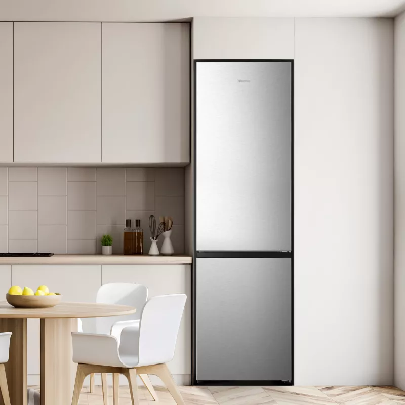 Hisense RB440N4ACA A libera installazione 336 L Acciaio inox