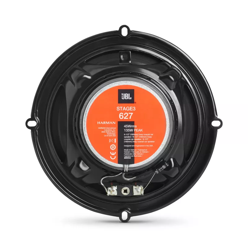 JBL Stage3 627 altoparlanti auto rotondi 2 vie 225 W 2 pz.