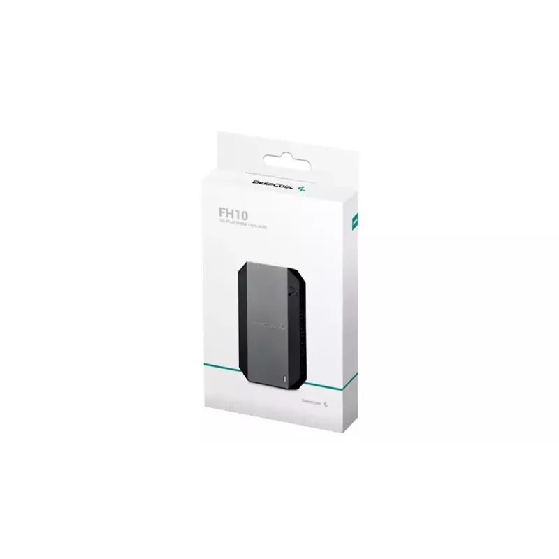 Controller per ventole DeepCool FH-10, connettore ventola 4 pin, nero, 80×46×15 mm