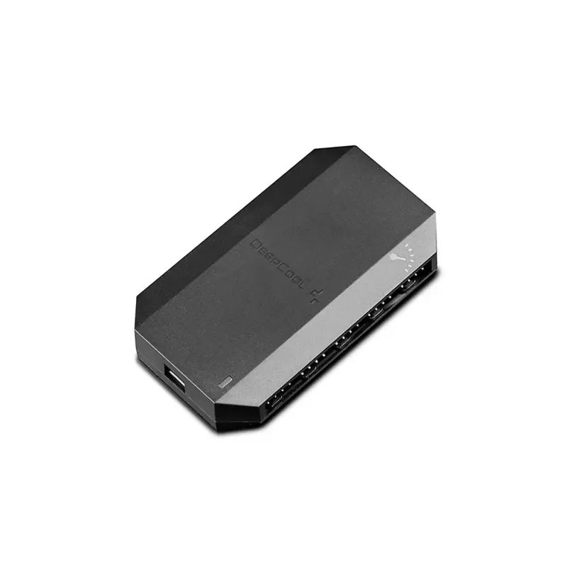 Controller per ventole DeepCool FH-10, connettore ventola 4 pin, nero, 80×46×15 mm