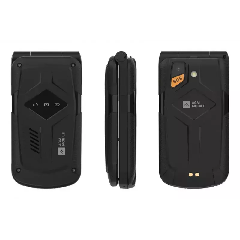 Telefono cellulare AGM M10 2,4 pollici dual SIM nero