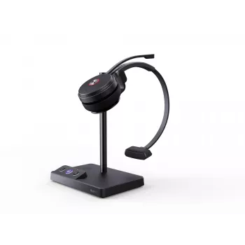 Yealink WH62 Mono Teams cuffia, wireless, ufficio/call center, 20 - 20000 Hz, 80 g, cuffia, nero