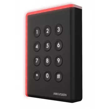 Lettore per controllo accessi Hikvision DS-K1108AEK nero DC 12V 123x88x21mm