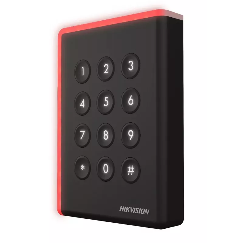 Lettore per controllo accessi Hikvision DS-K1108AEK nero DC 12V 123x88x21mm
