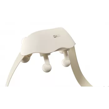 Massaggiatore per collo e spalle SKG HS500-2, batteria 10W, batteria integrata, calore, 0,88 kg, bianco