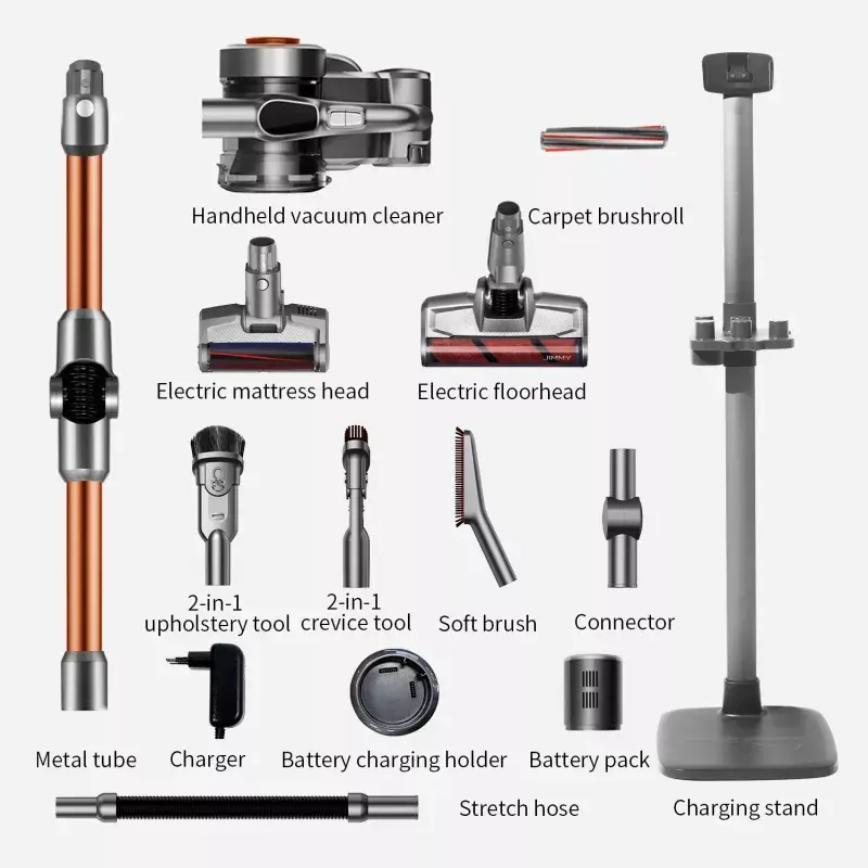 Aspirapolvere a bastone 2-in-1 JIMMY H9 Pro