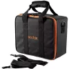 Borsa per fotocamera Godox CB-12 per AD600Pro, flanella/nylon, nero e arancione, con tracolla