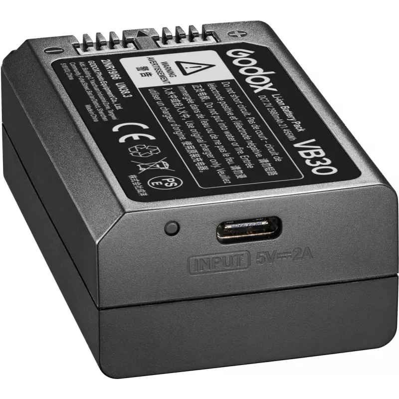 Flash per videocamera Godox V1Pro nero tempo di riciclo 1,5 s
